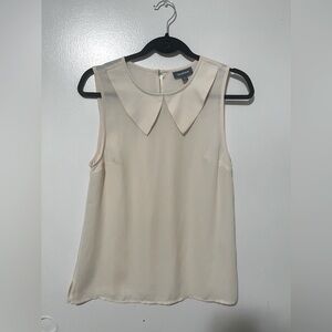 ModCloth cream vintage inspired blouse size S